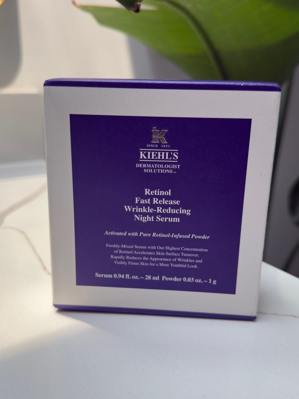 Kiehl's Retinol Fast Release Wrinkle Reducing Night Serum